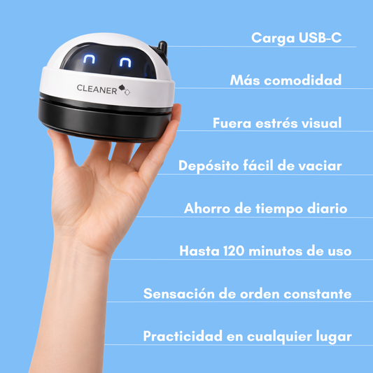 TECH CLEAN MINI™|Limpieza inteligente en mini formato